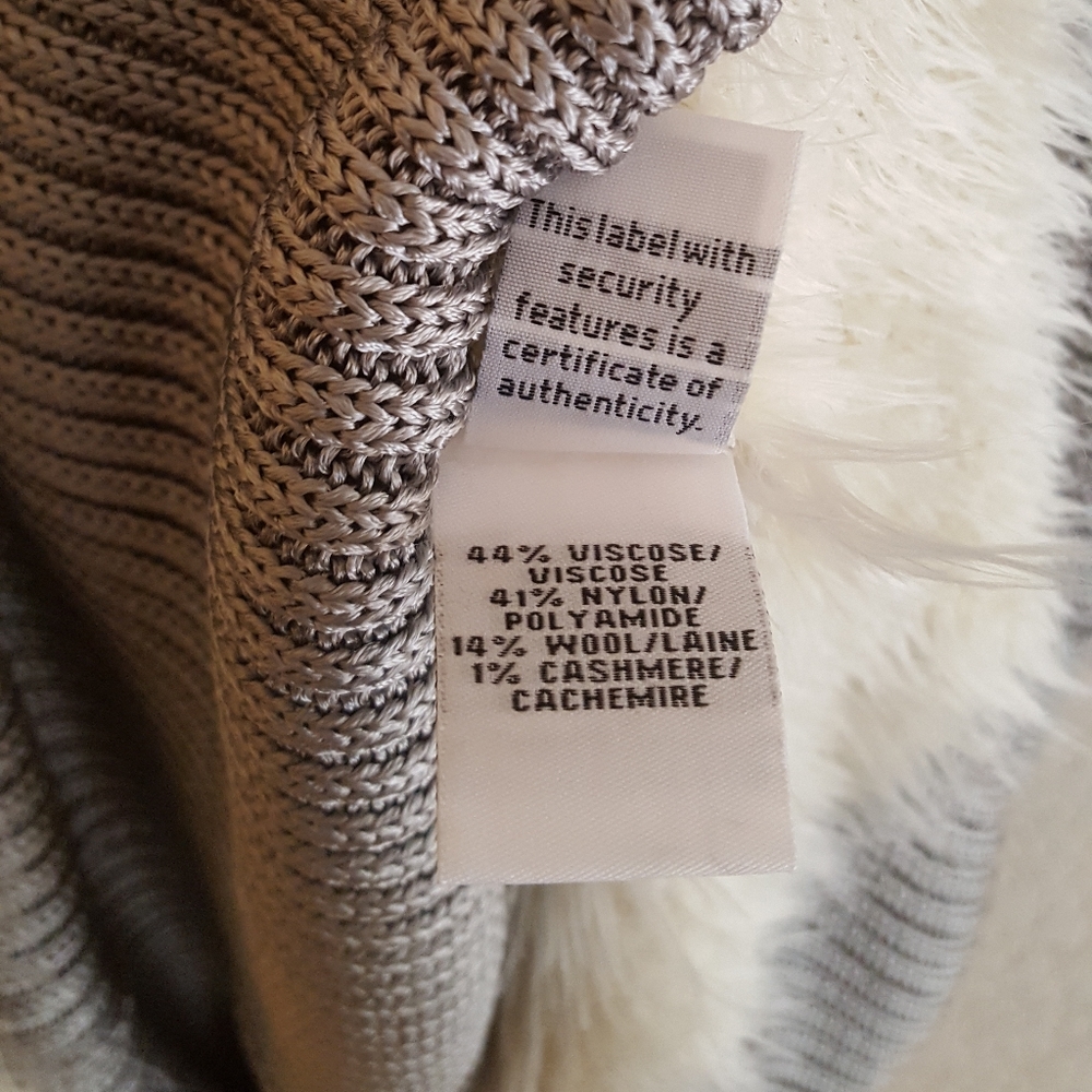 Diane Von Furstenberg Plush Dress Look 11 Ivory S - Picture 10 of 11